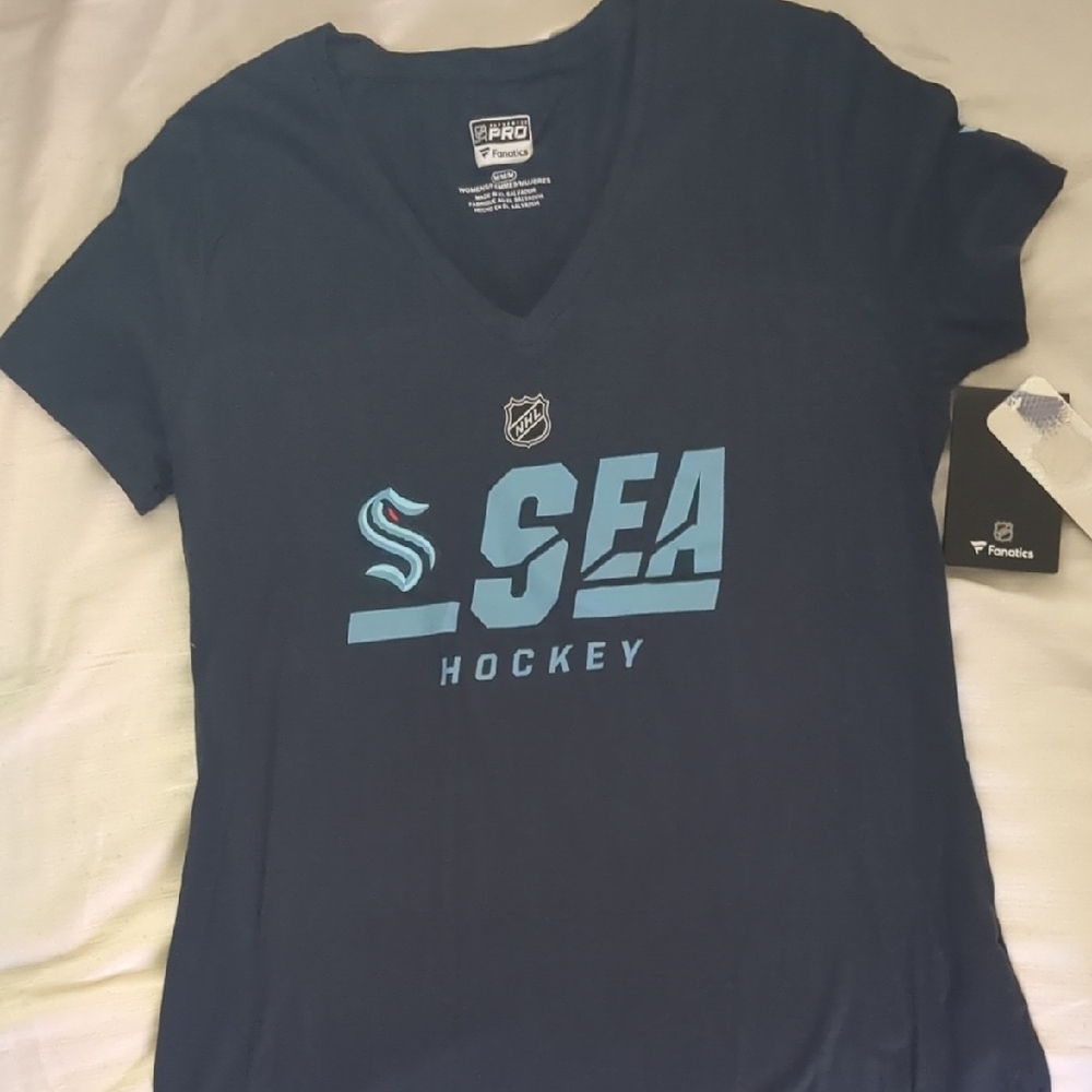 Fanatics Blue Fitted Short Sleeve T-Shirt